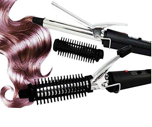 Hair Curling Iron Rod For Women (Black) - Happy Price - Image 2