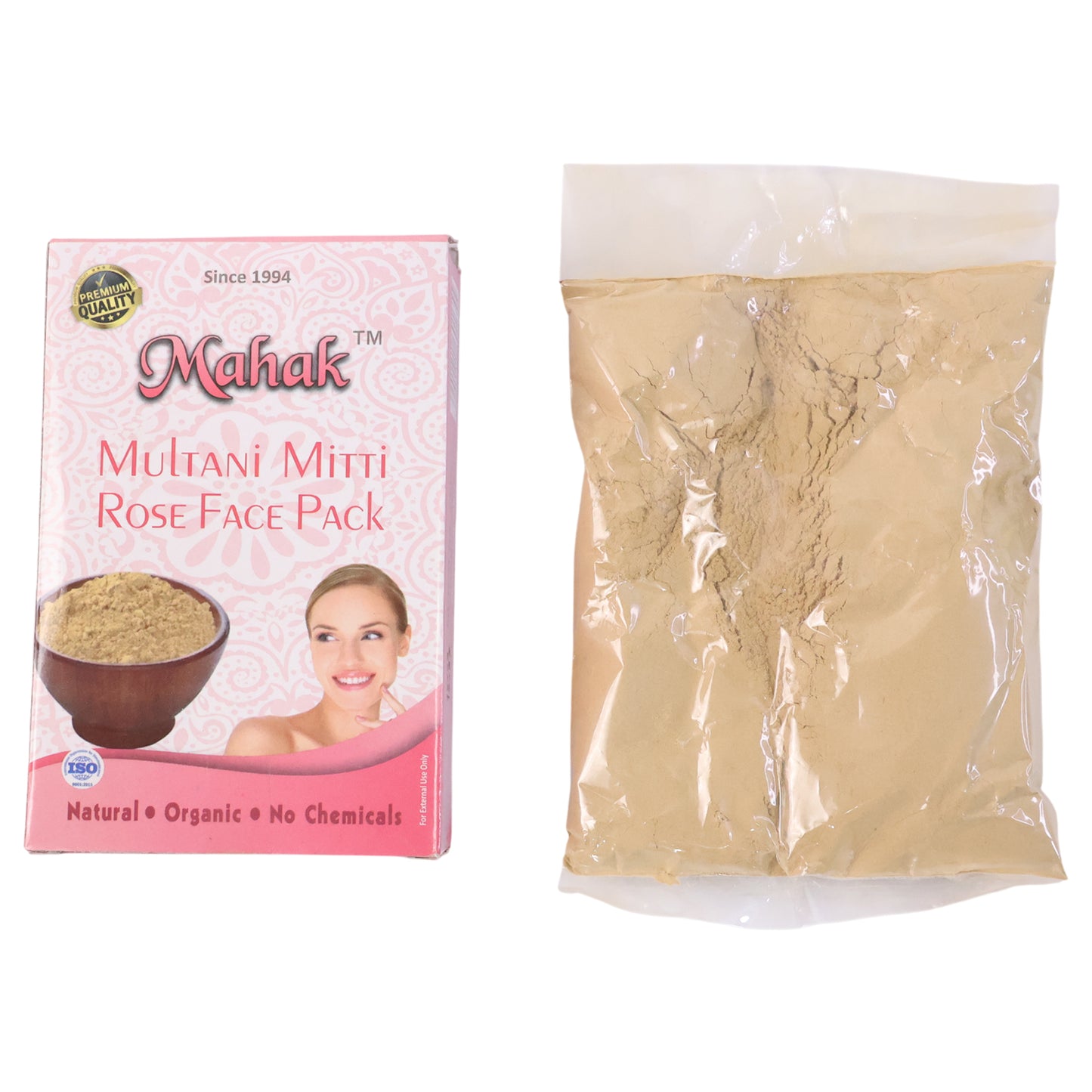 Herbal Multani Mitti & Rose Face Pack - 80 gm - Happy Price - Image 4