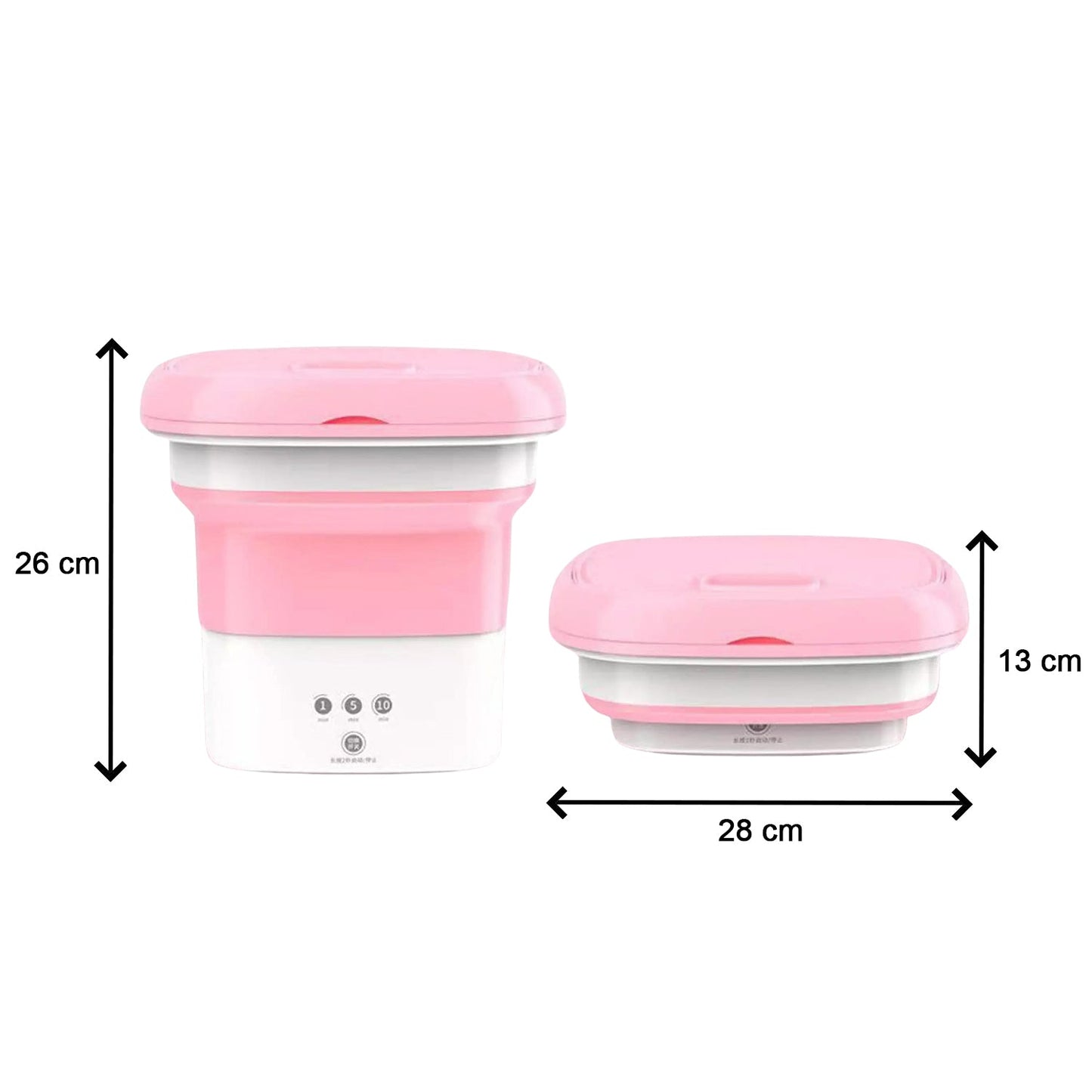 Compact Foldable Washing Machine for Small Spaces - 1335 - Happy Price - Image 4