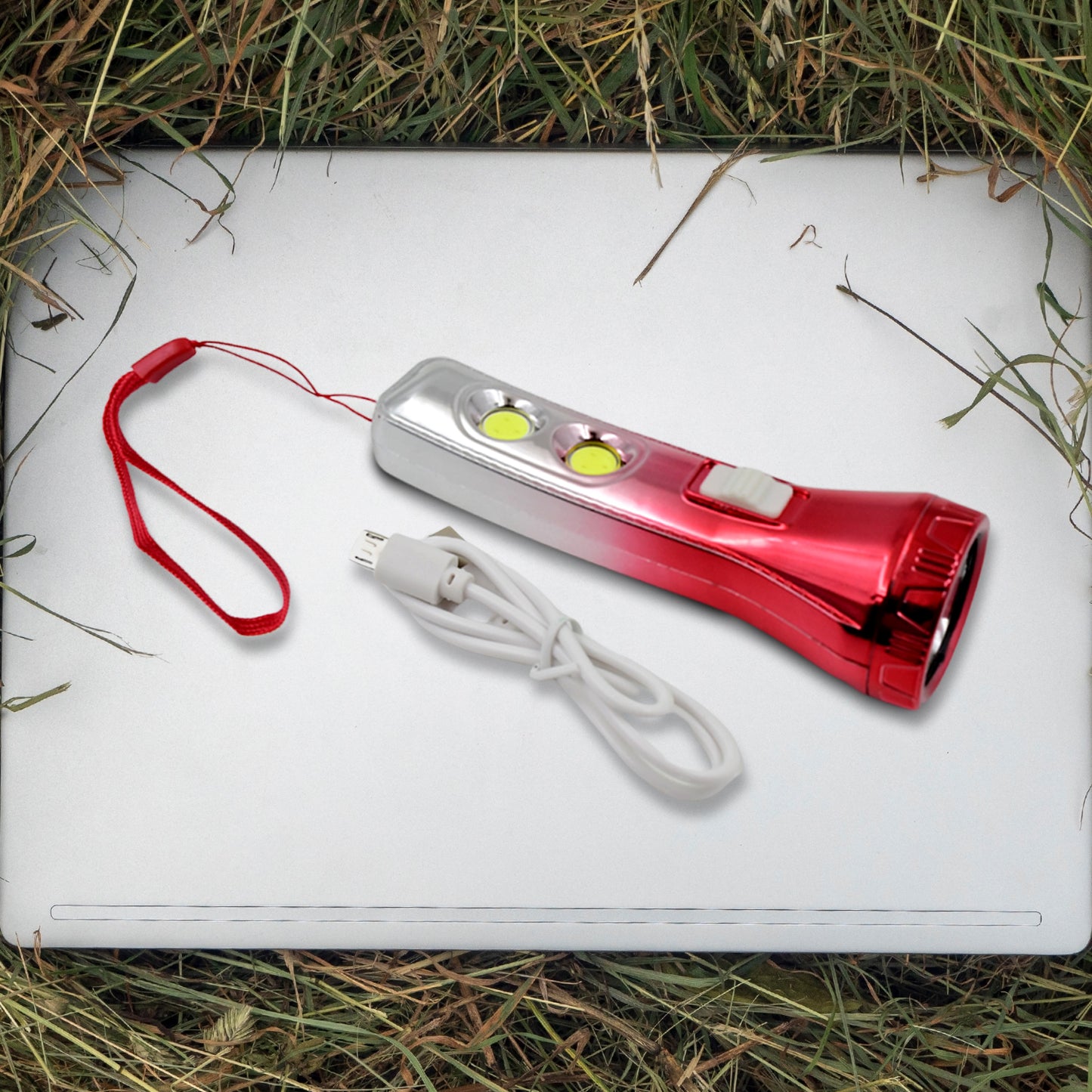 Multi Functional 3 Led Torchlight Flashlight (1 Pc) - Happy Price - Image 2
