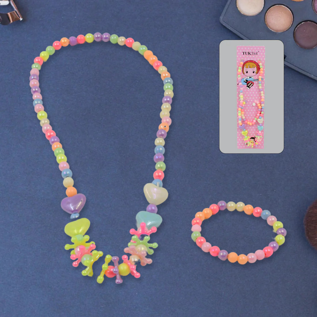 Pearl Pendant Necklace Bracelet Ring (2 Pc Set) - Happy Price - Image 1