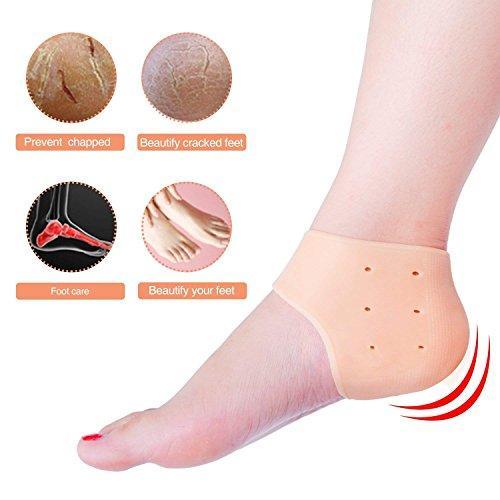 Moisturizing Skin Softening Silicone Gel For Dry Cracked Heel Repair (Multicolour) - Happy Price - Image 1