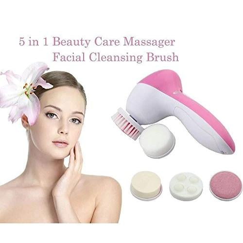 5-in-1 Smoothing Body Facial Massager (Pink) - Happy Price - Image 5