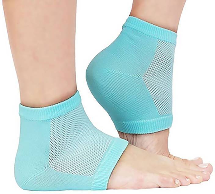 Heel Pain Relief Silicone Gel Heel Socks (Multicolor) - Happy Price - Image 1