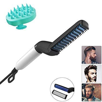 Mens Beard And Hair Curling Straightener (Modelling Comb) - Happy Price - Image 1