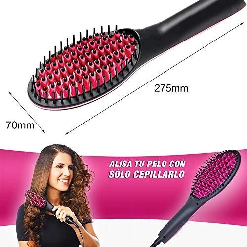 Simply Ceramic Hair Straightener Brush - Happy Price - Image 3