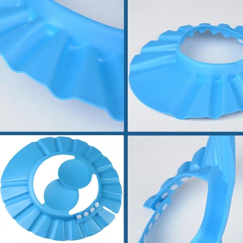 Adjustable Safe Soft Baby Shower Cap - Happy Price - Image 5