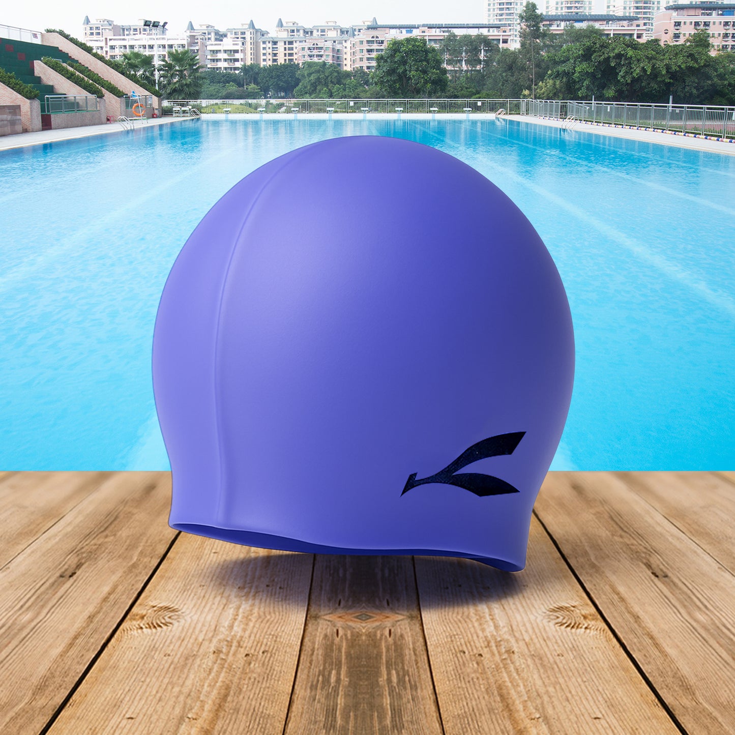 Silicone Swimming Cap (1 Pc) - Happy Price - Image 5