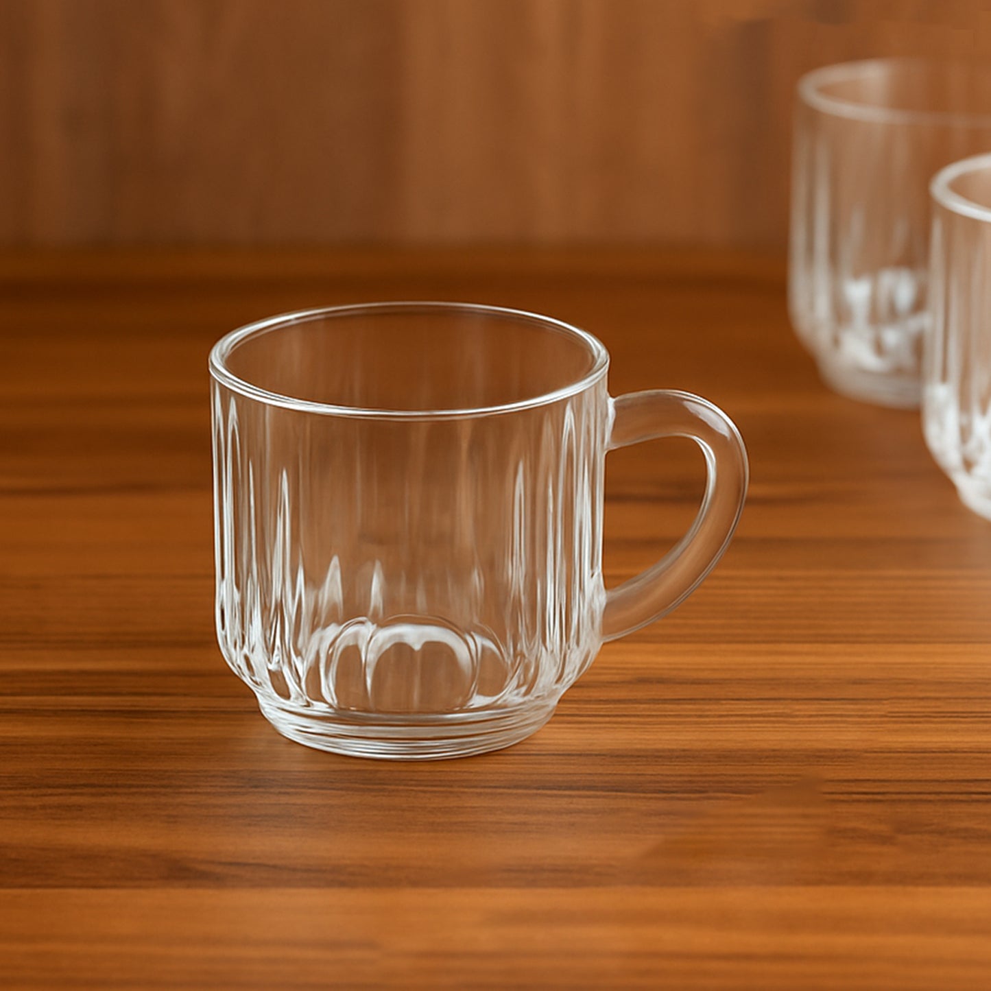 Unbreakable Transparent Plastic Tea Cups (Set Of 6 Pc) - Happy Price - Image 5