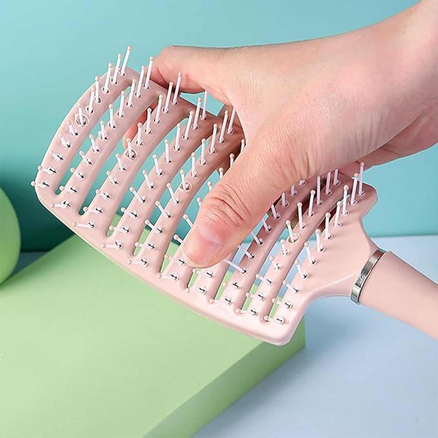 Scalp Massage Hair Brush Comb - 24 Cm (1 Pc) - Happy Price - Image 6