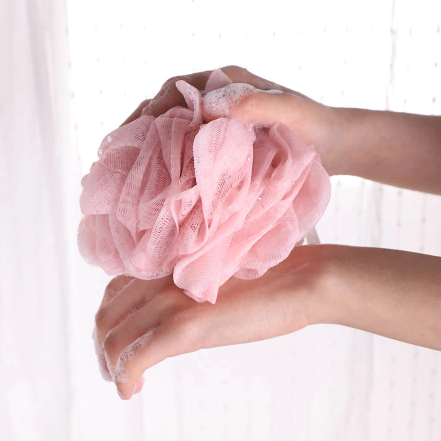 Bath Sponge Round Loofah And Back Scrubber For Men And Women - Happy Price - Image 7