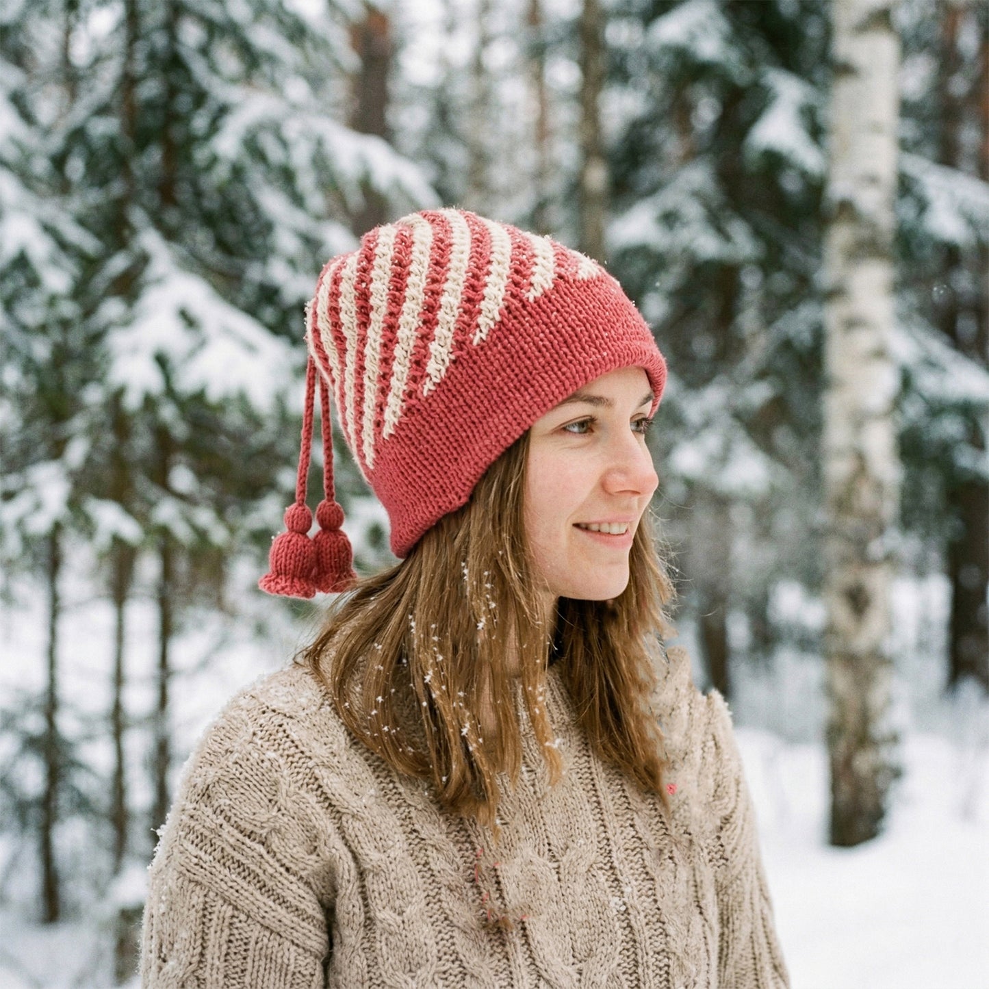Warm Knitted Woolen Cap for Men & Women - 1 Pc Mix Design - Great Price - Image 6
