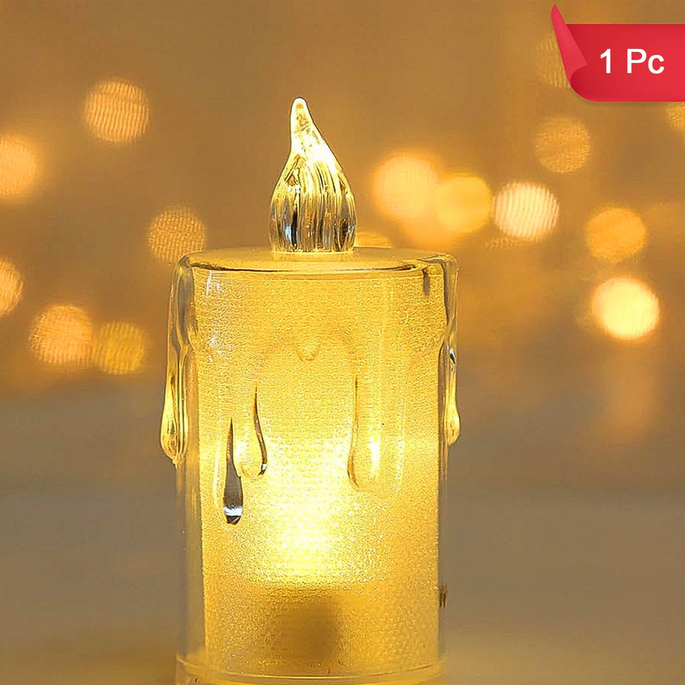 Simple Candles For Home Decoration Crystal Candle Lights - Happy Price - Image 1