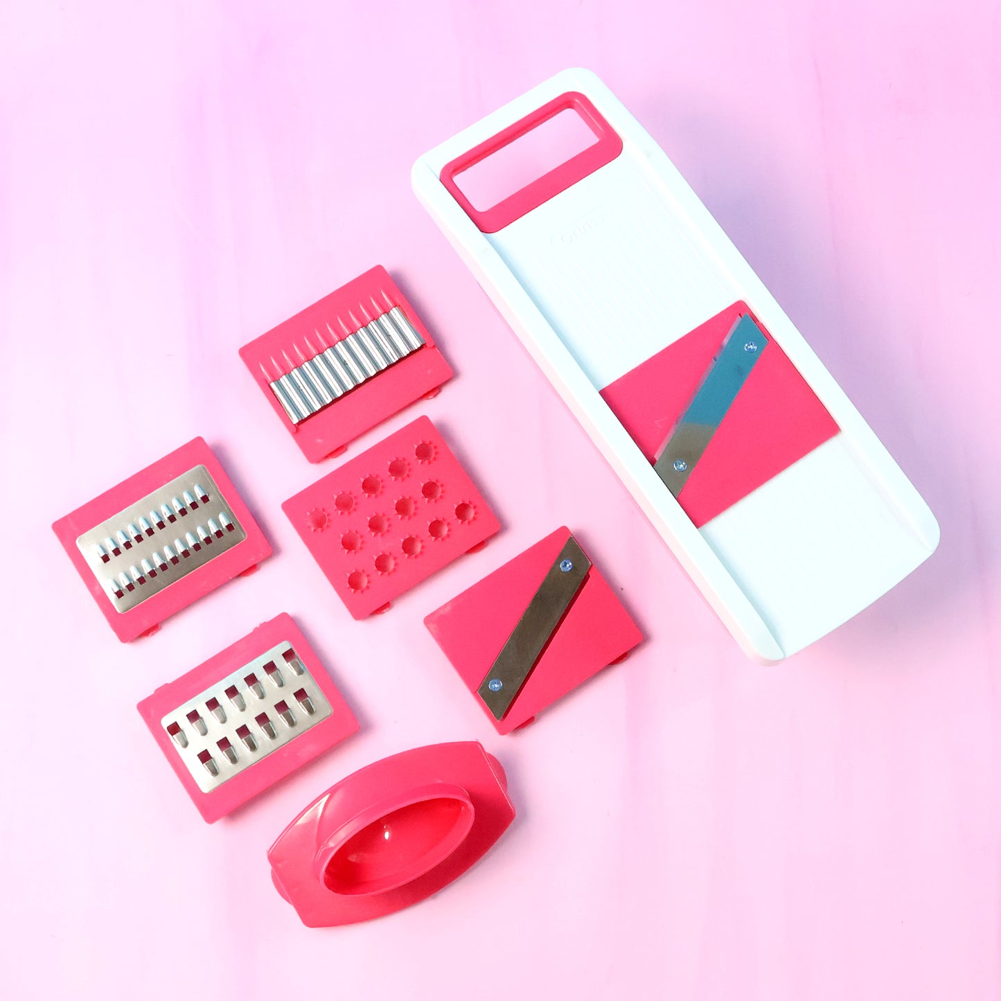 6-in-1 Vegetable Cutter and Grater Set with Container - Happy Price - Image 4