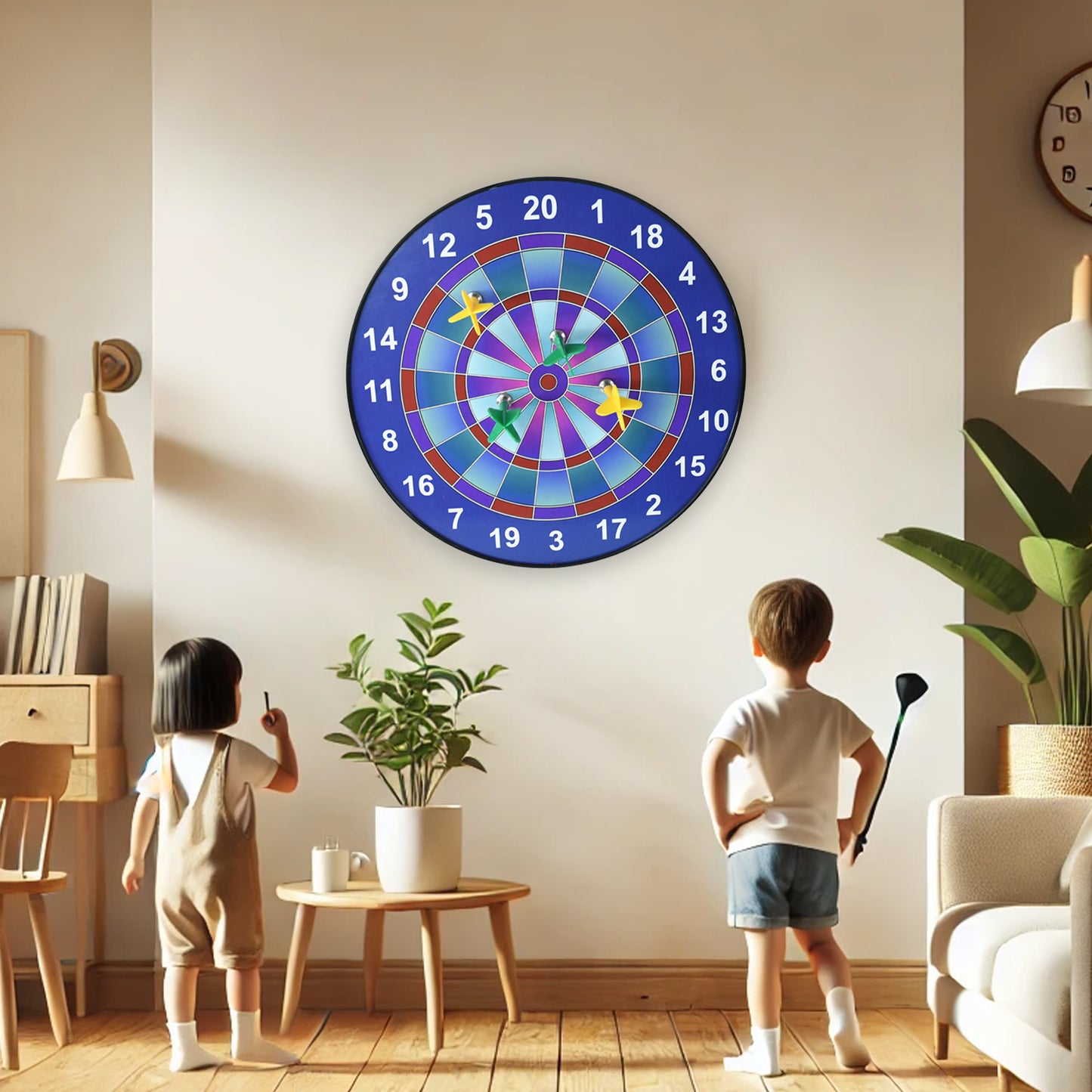 Magnetic Dartboard Game Set For Kids Adults - Happy Price - Image 7
