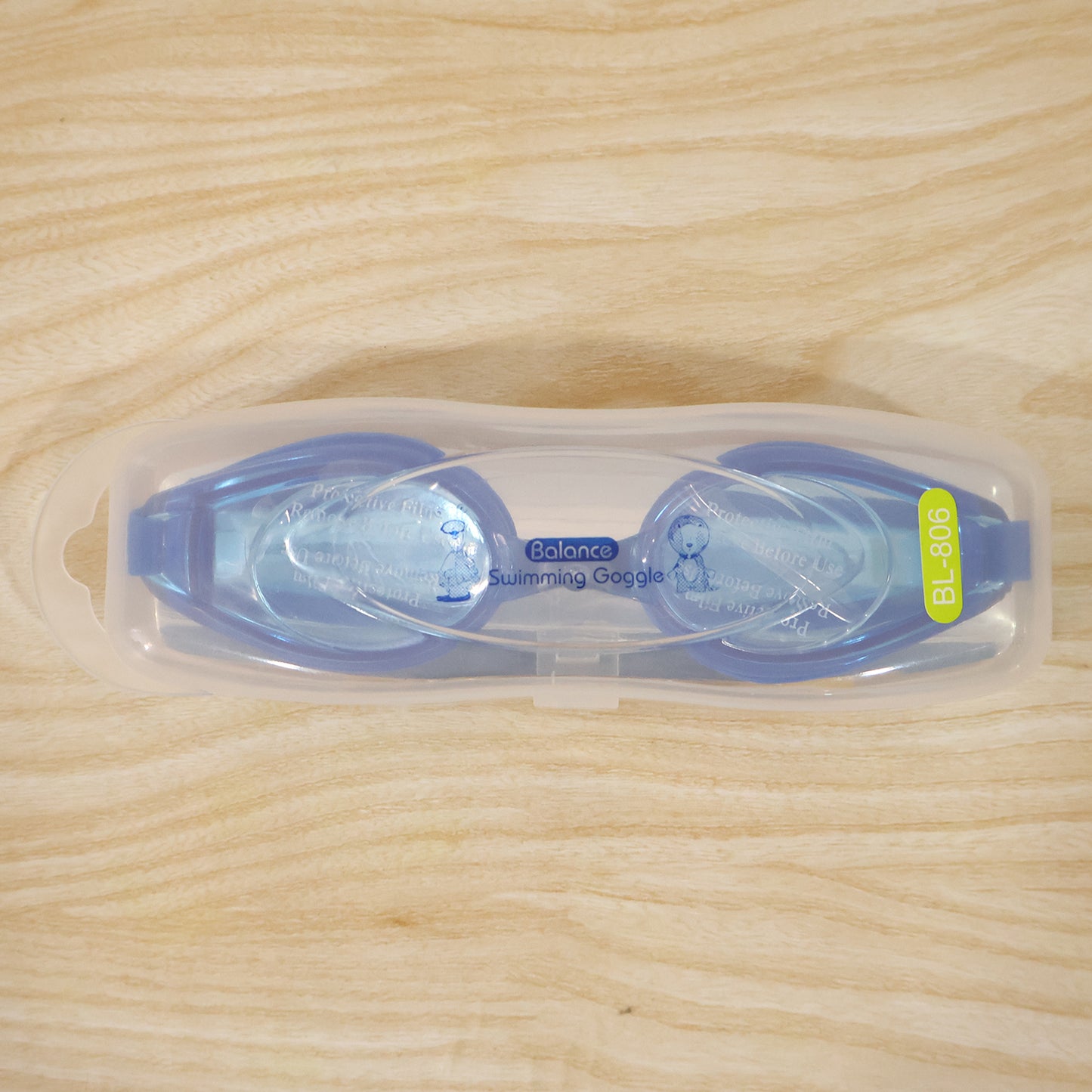 Kids Premium Swimming Goggles With Crystal Clear Lens And Secure Fit 1 Pc