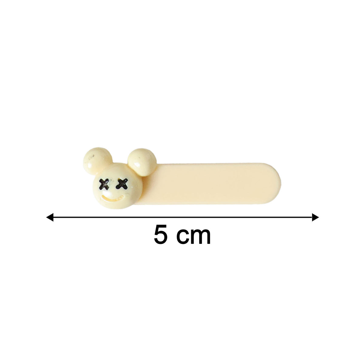 Cute Bear Design Fashion Hair Clips - 4 Pc Set for Girls & Women - Happy Price - Image 5