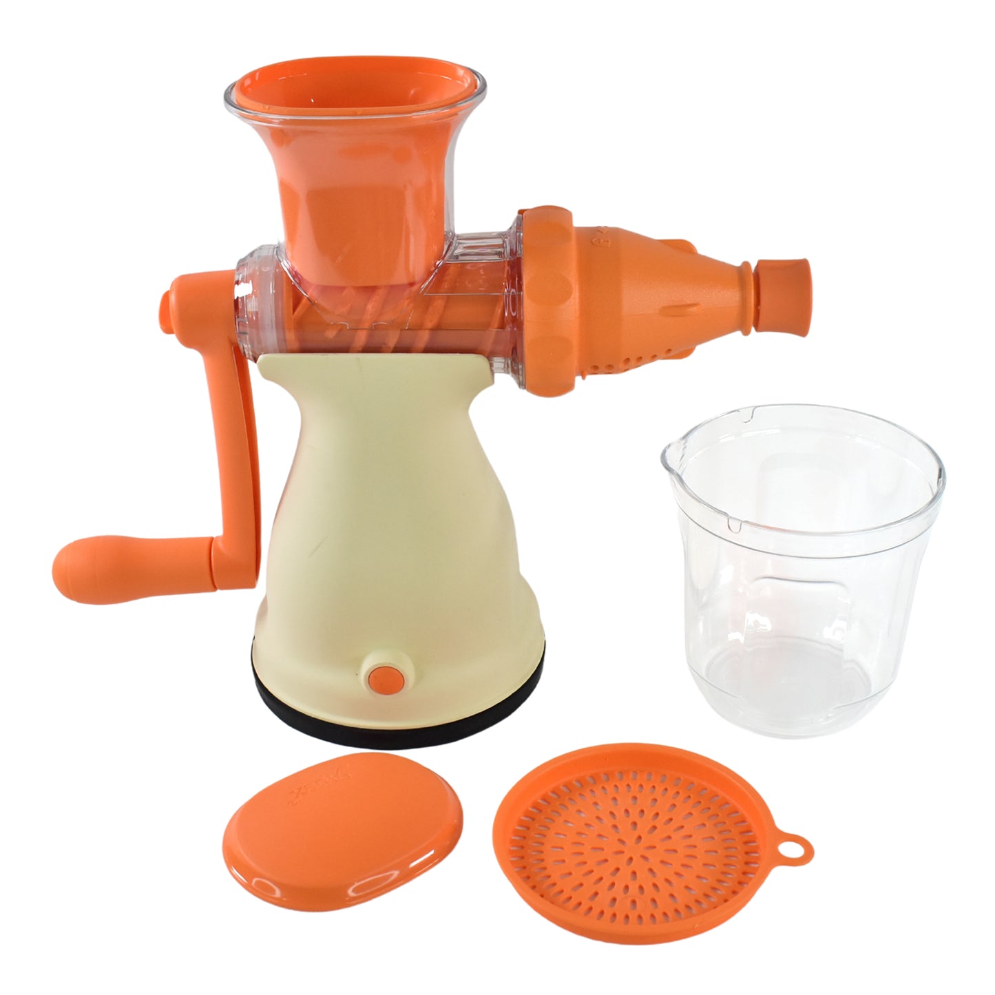Apex Manual Carrot And Fruit Juicer Heavy-duty (1 Pc With Glass) - Happy Price - Image 3