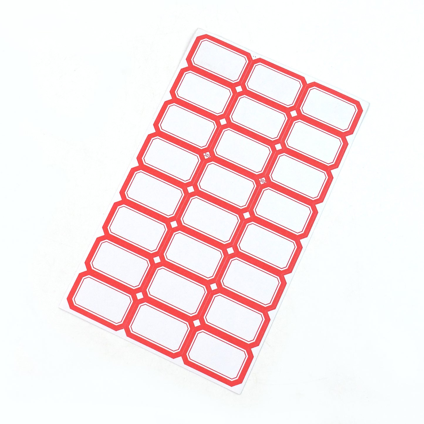 Multipurpose Writable Blank Label Sticker Sheets (1 Sheet) - Happy Price - Image 2