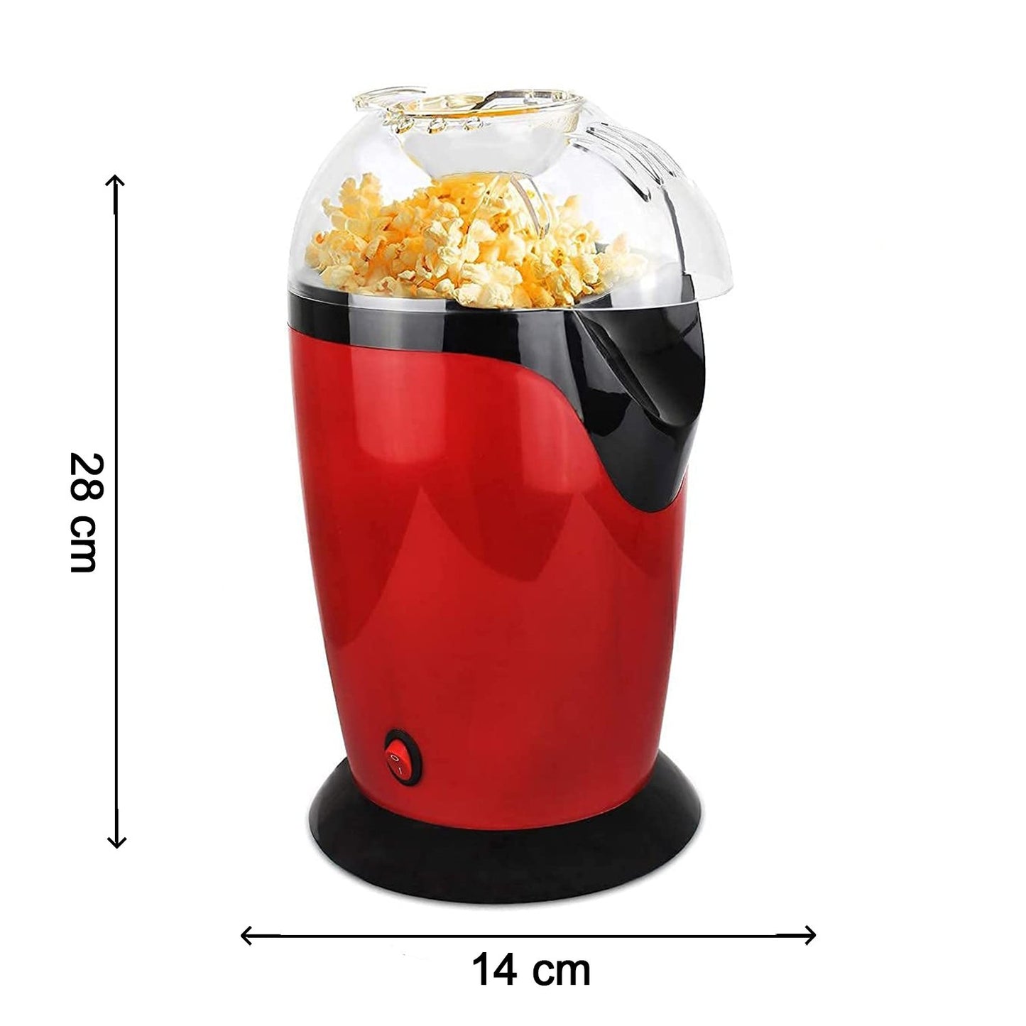 Hot Air Popcorn Popper Electric Machine Snack Maker - Happy Price - Image 3