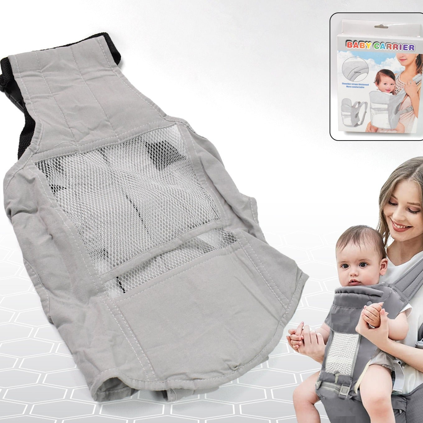Ergonomic Baby Carrier Bag Baby Holder Carrier (1 Pc) - Happy Price - Image 1