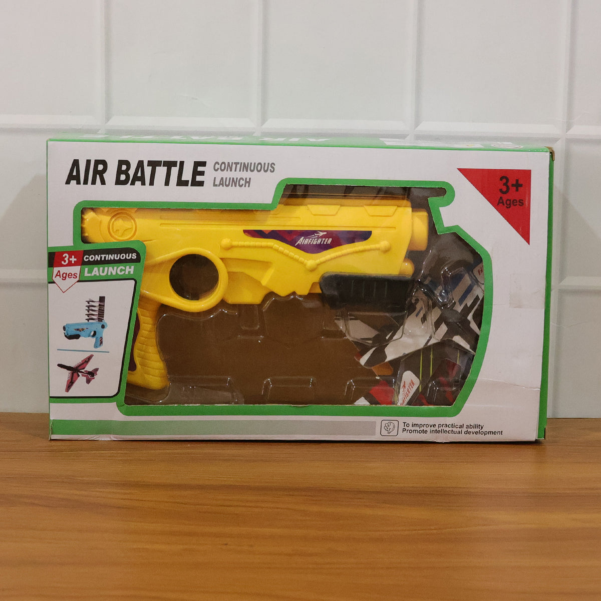Air Battle Plane Launcher Toy Set for Kids with 5 Foam Gliders - Manual Shooting Game - Happy Price - Image 7