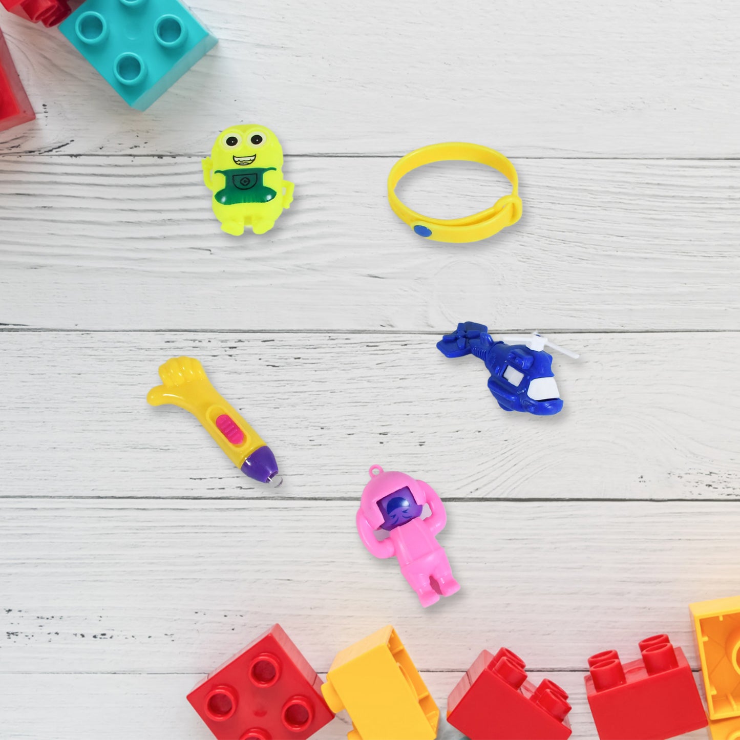 5pc Toy Combo Kids Best Gift Set Combo Attractive Unique Toy Combo 5pc Colorful Toy Combo With Potli Bag - Happy Price - Image 2