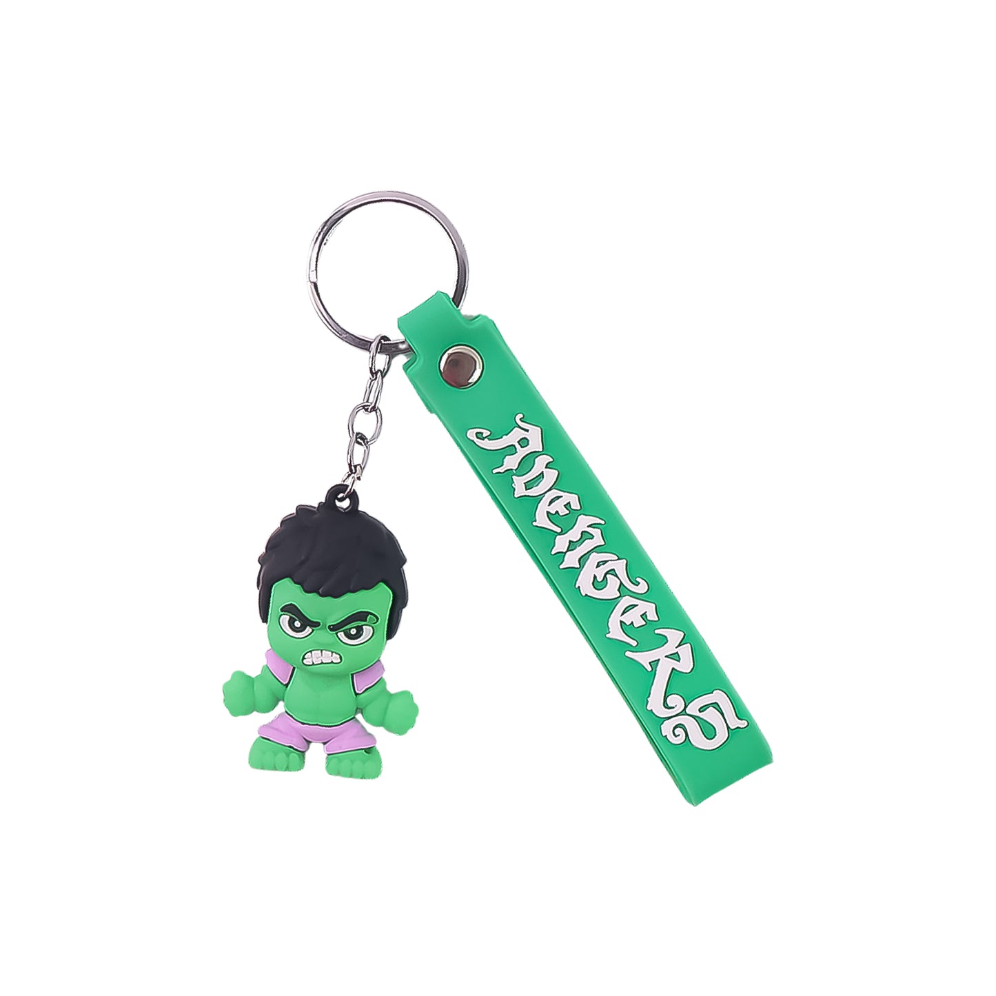 Cute Cartoon Silicone 3d Key Chain With Metal Hook Strap (Pack Of 1) - Happy Price - Image 2