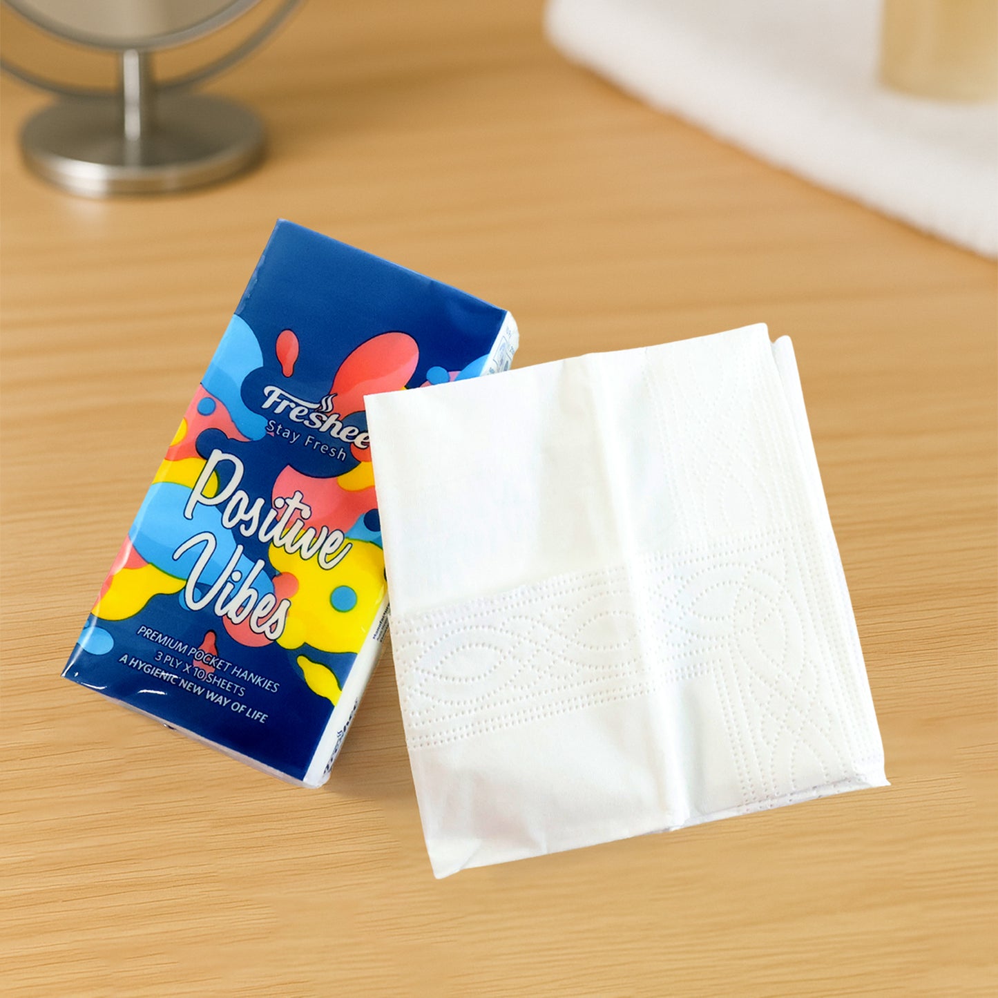 Pack of 6 Soft Pocket Tissues - 60 Sheets Each, Gentle & Travel-Friendly - Great Price - Image 4