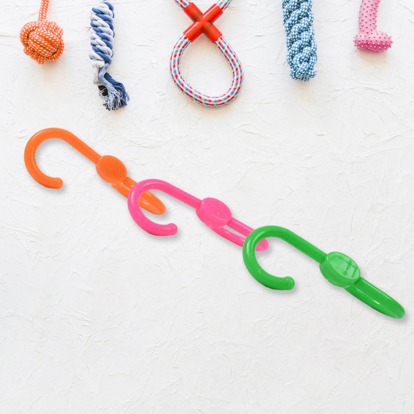 S Shape Plastic Hooks Hanger For Hanging Cloth (3 Pcs Set) - Happy Price - Image 6