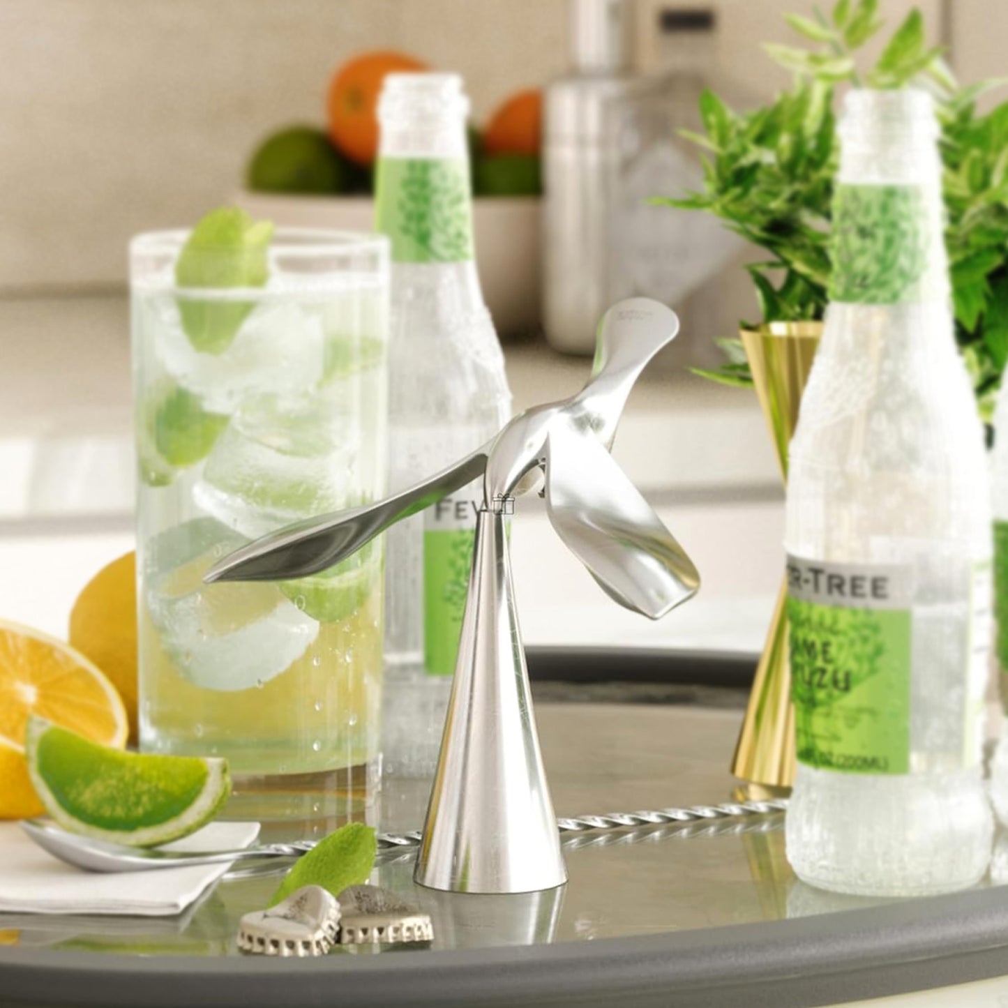 Manual Bottle Opener Bird Shaped Tumbler Balance Toy Also (1 Pc) - Happy Price - Image 3