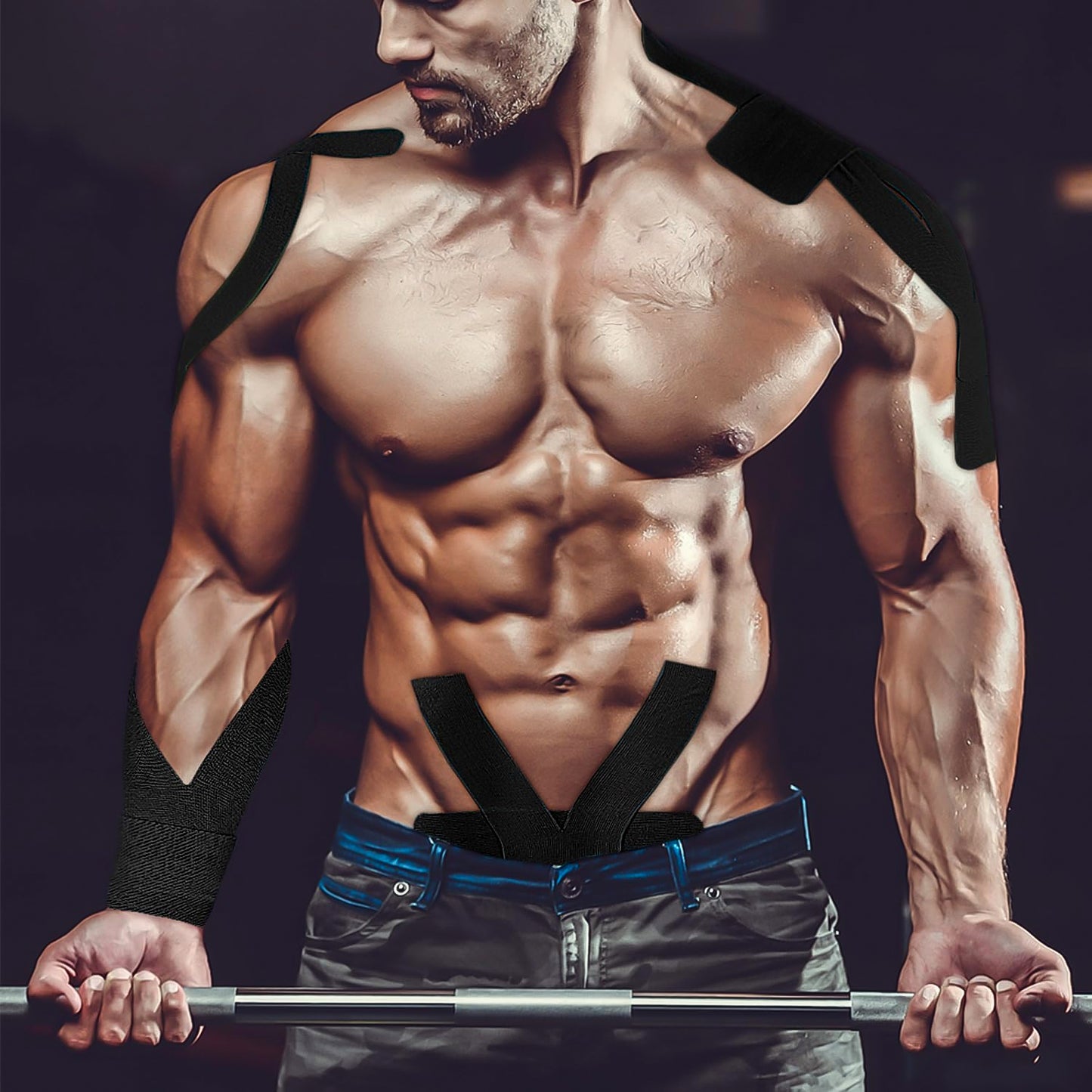 Kinesiology Tape For Physiotherapy Tape For Sports Injury Pain Relief (5 Cm X 5m 1 Pc) - Happy Price - Image 4