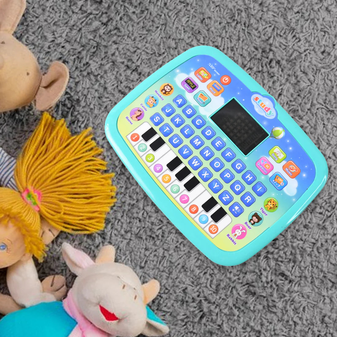 Learning Educational Computer Kids Piano Laptop With Led Screen Music - Happy Price - Image 5