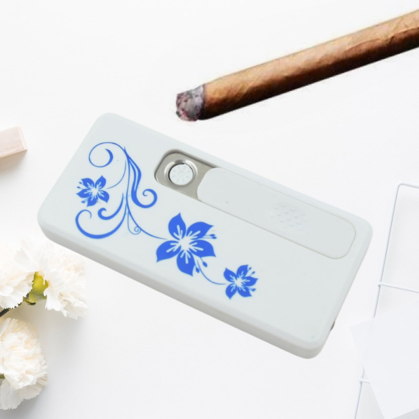 Stylish Rechargeable Electric Coil Lighter for Regular Cigarettes - Windproof, Flameless USB E-lighter (1 Pc) - Happy Price - Image 4