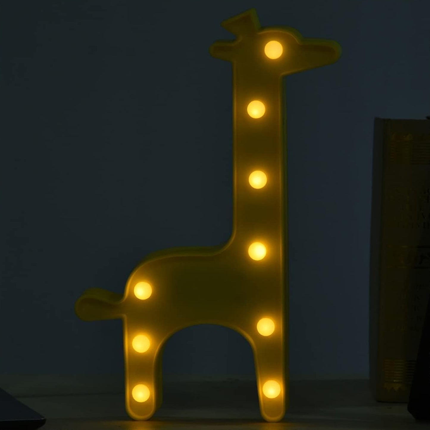 Giraffe Shape LED Decorative Night Light - 1 Pc Battery Operated Lamp - Happy Price - Image 5