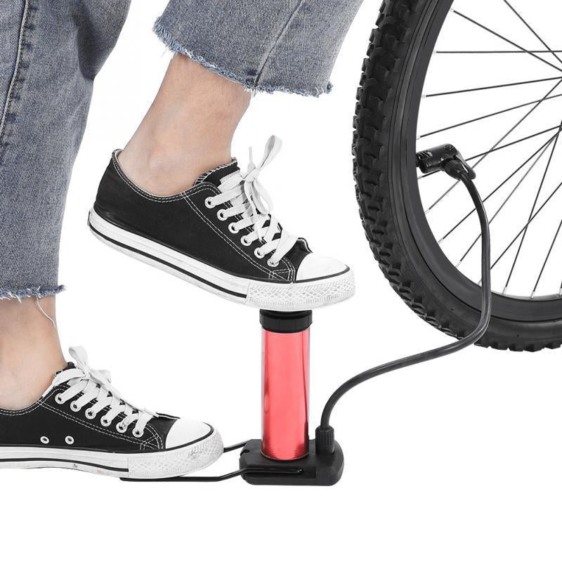 Portable Mini Foot Pump For Bicyclebike And Car - Happy Price - Image 2