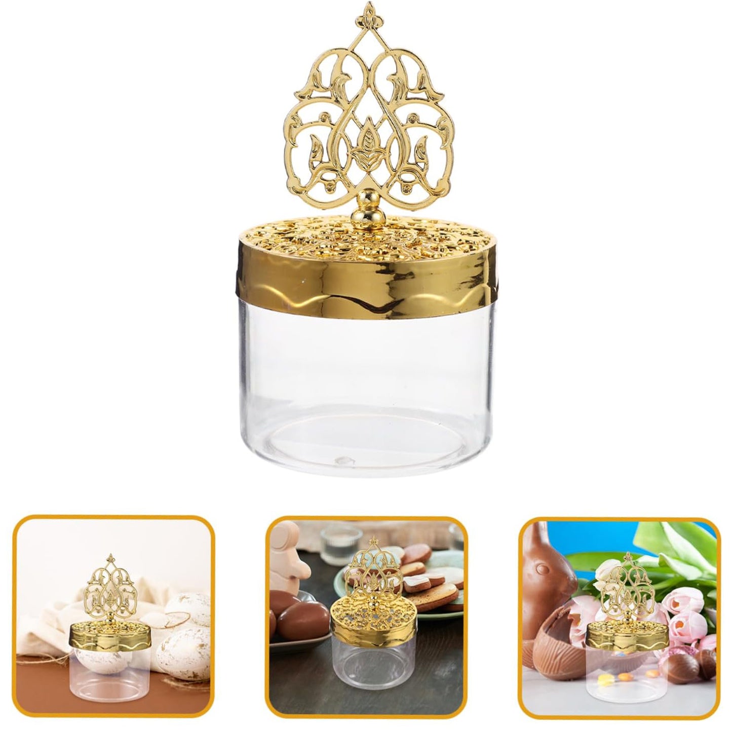 Plastic Baby Shower Candy Boxes (1 Pc) - Happy Price - Image 3