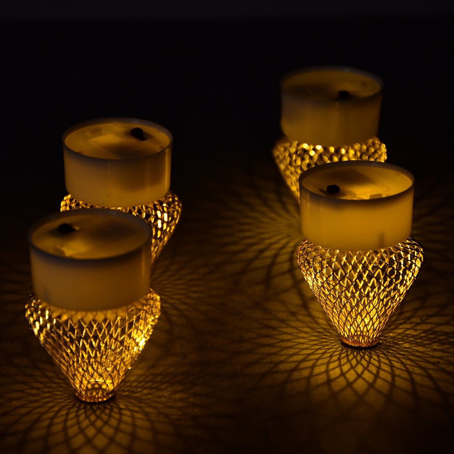 12pcs Flameless And Smokeless Decorative Candles Acrylic Led Tea Light Candle For Gifting House Light For Balcony Room Birthday Christmas Festival Events Decor Candles (12 Pieces) - Happy Price - Image 5