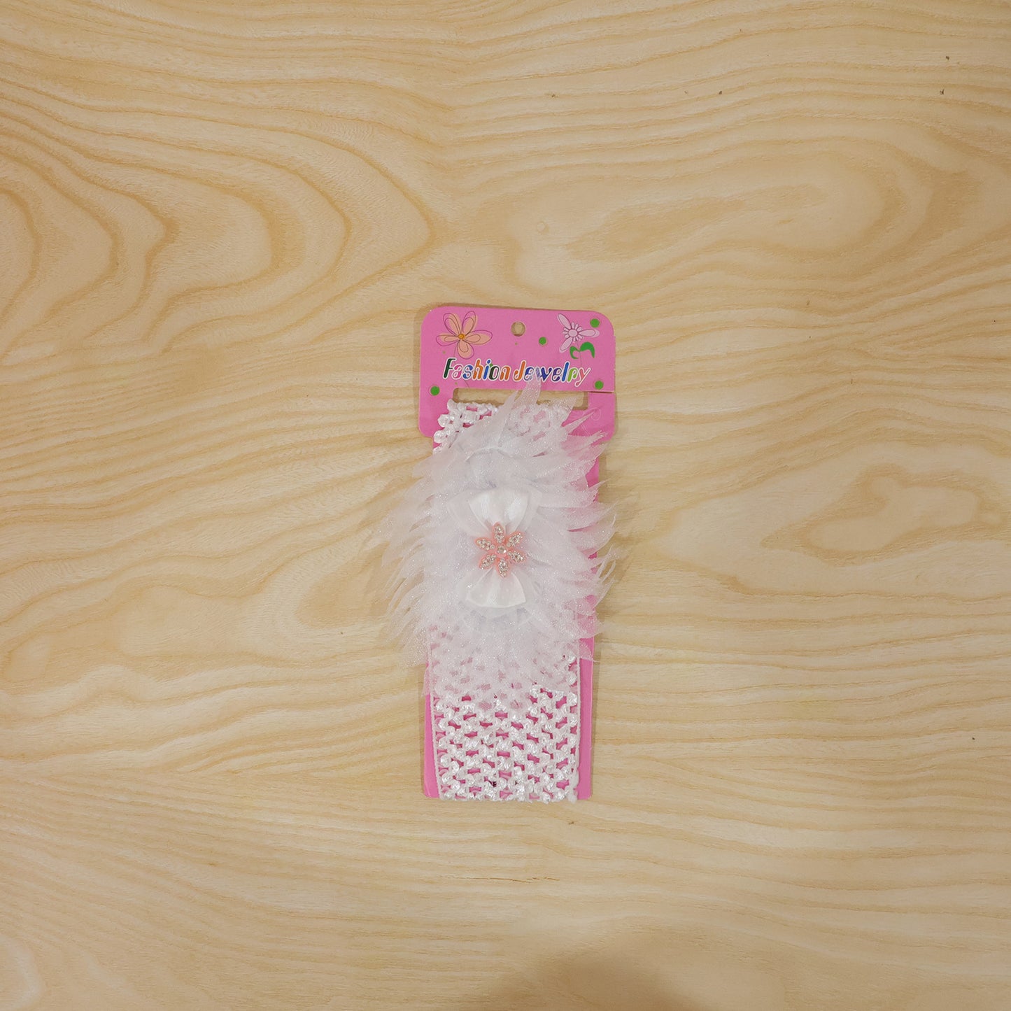 Cute Floral Baby Headband - Soft Elastic Hair Band for Girls (1 Pc) - Happy Price - Image 7