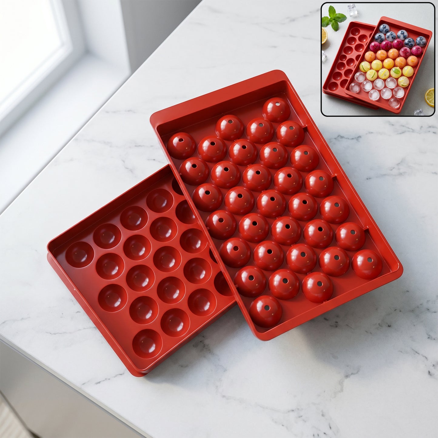 Home Lollipop Candy Maker Machine - 1 Pc Red - Great Price - Image 2