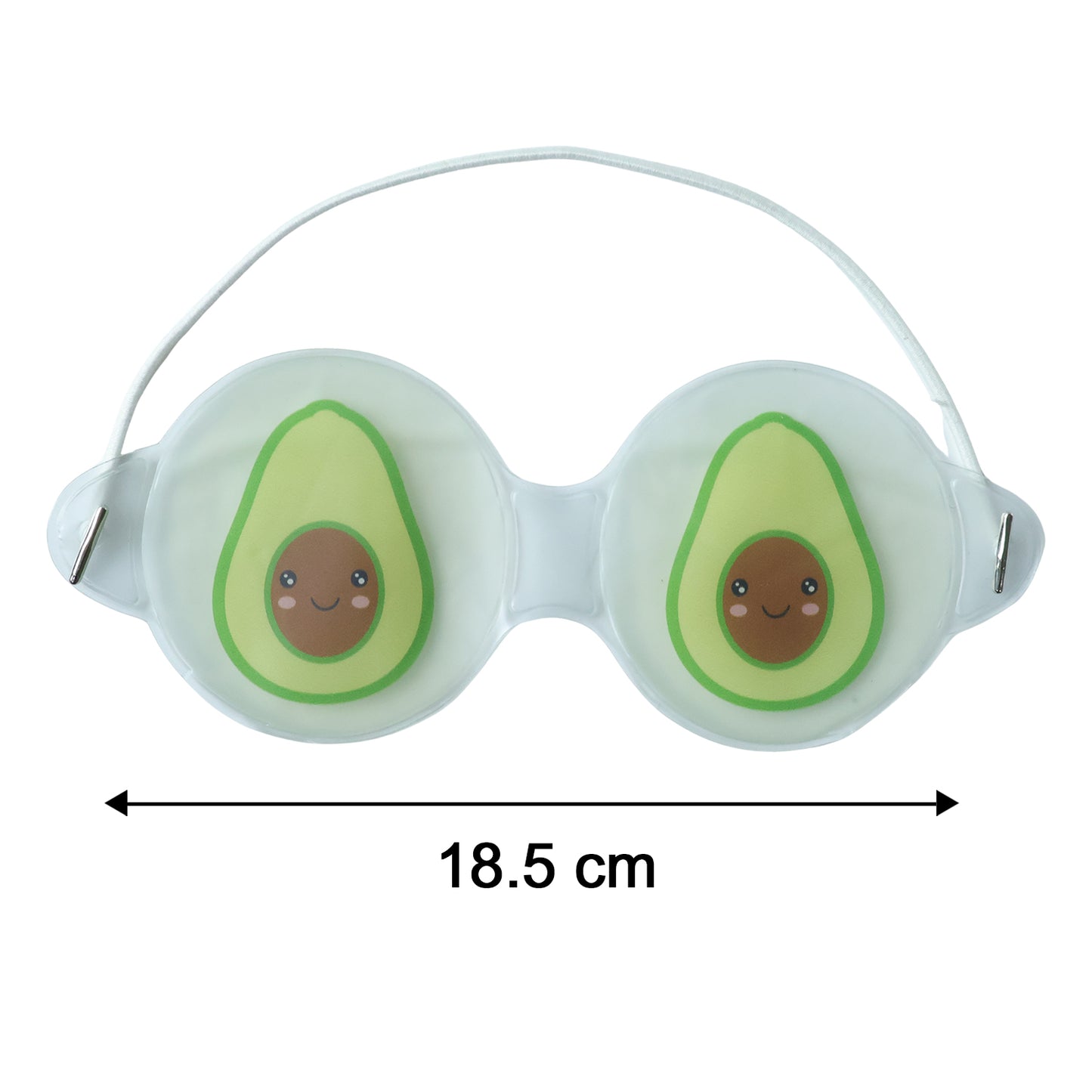 Avocado Design Cooling Gel Eye Mask for Puffy Eyes & Relaxation - 1 Pair - Great Price - Image 4
