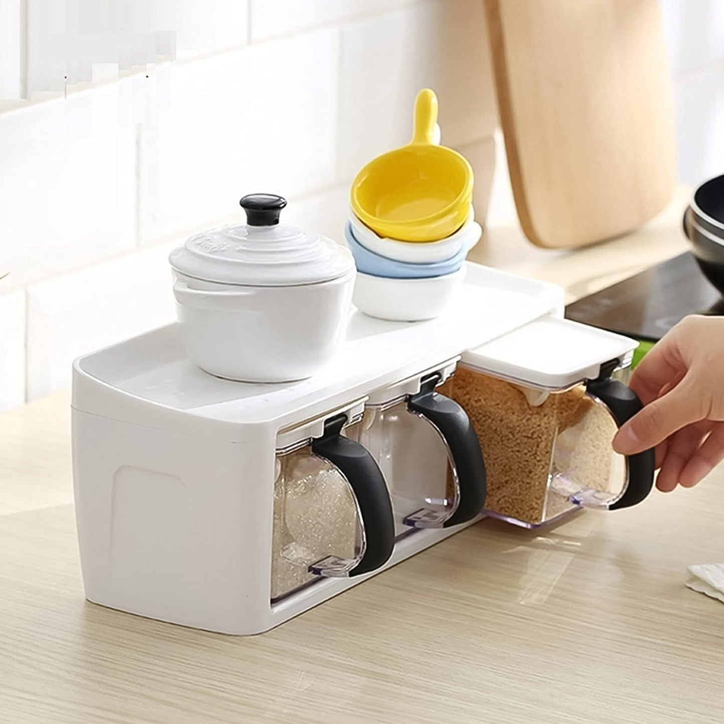 Grinss Modular Spice Storage Box Set (3 Pc) - Happy Price - Image 3