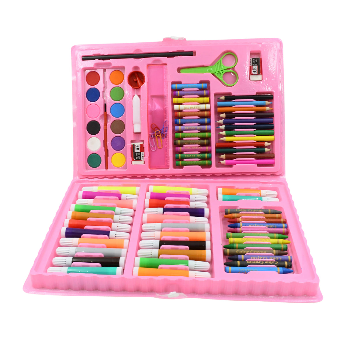 art Set Kids Art Supplies Coloring Case Kit Painting Drawing Sets For Kids Boys Girls Gifts Toys Age 4 Above - Mix Colors Kids Colorful Bag (86 Pcs Set) - Happy Price - Image 4