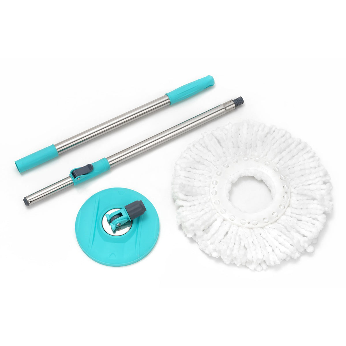 Quick Spin Mop Plastic Spin Bucket Floor Cleaning Easy Wheels Big Bucket Floor Cleaning Mop With Bucket - Happy Price - Image 2