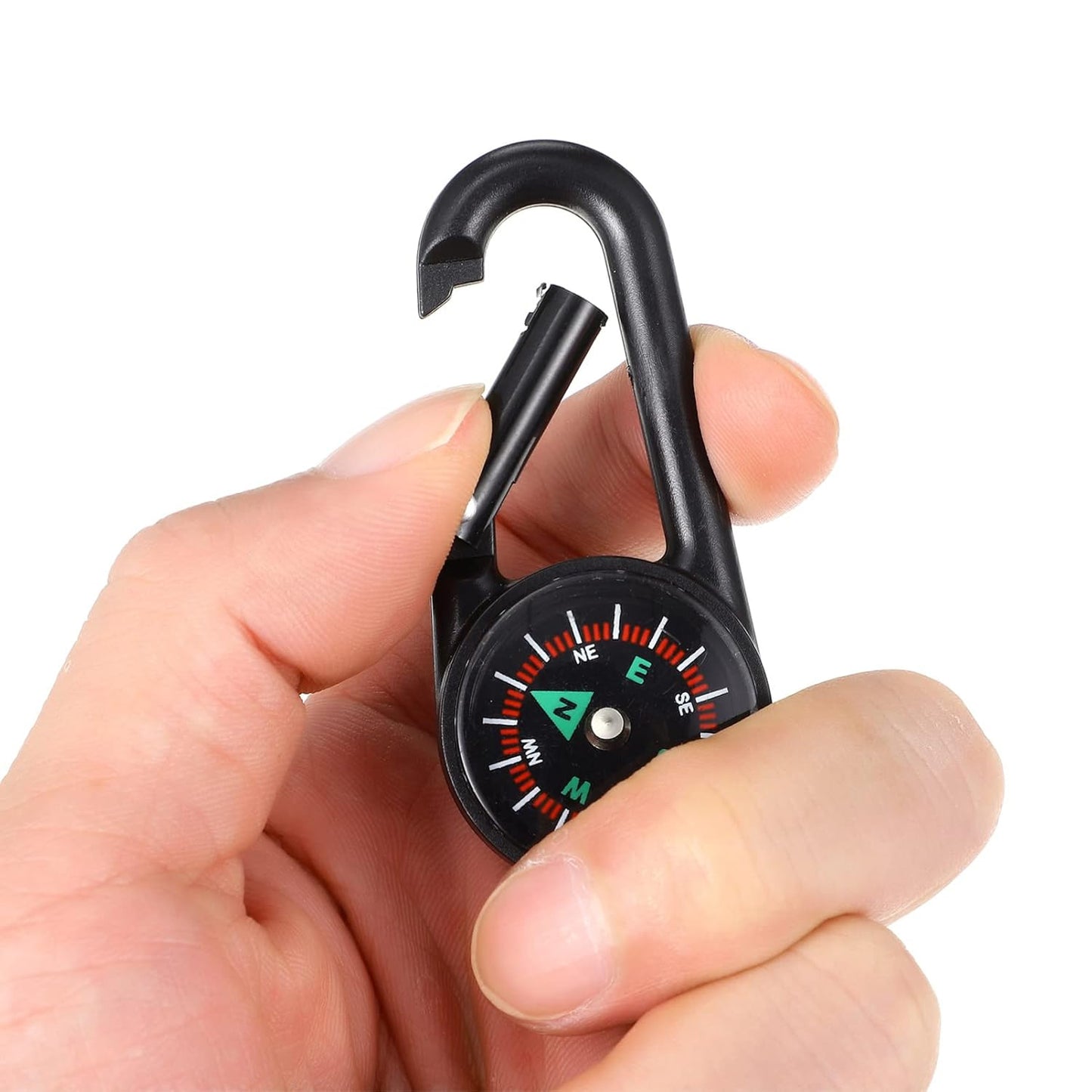 Clip Snap Hook Mini Compass (1 Pc (1 Pc Mix Design) - Happy Price - Image 2