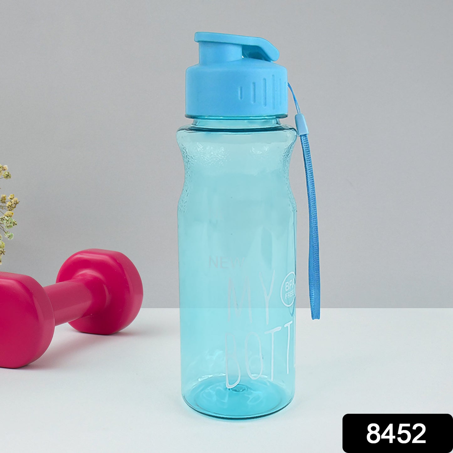 Bpa-free Plastic Sports Water Bottle (Approx. 400 Ml 1 Pc) - Happy Price - Image 1