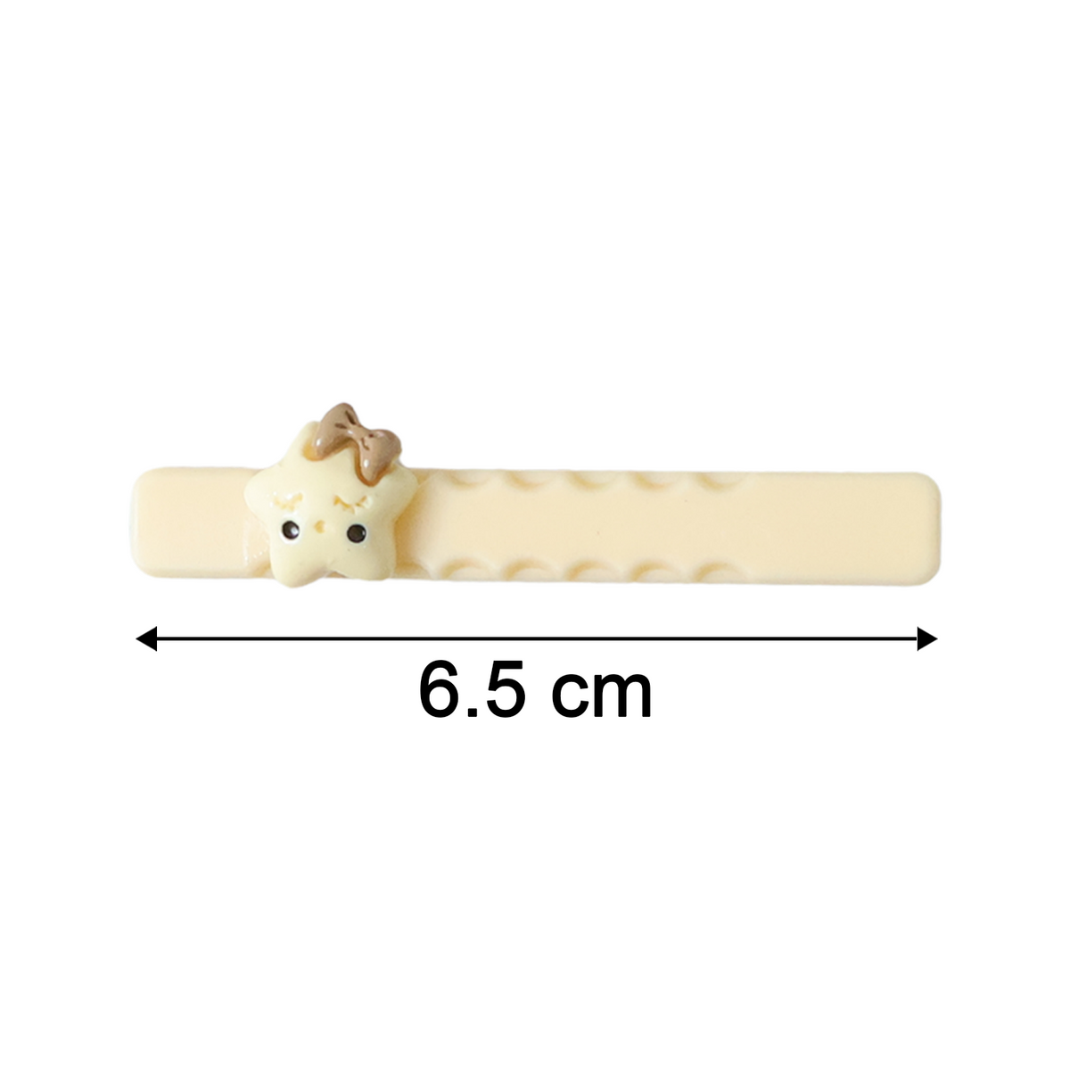Cute Character Snap Hair Clips for Girls & Women - 4 Pc Set - Happy Price - Image 5