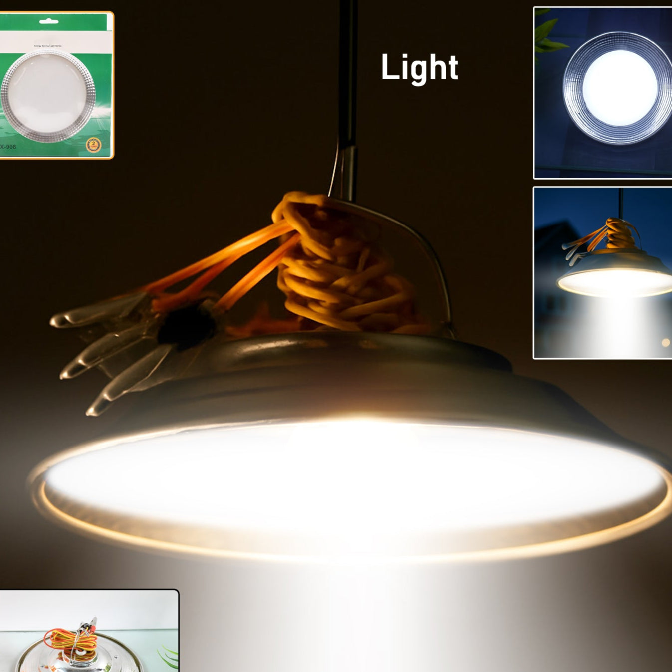 Rechargeable Hanging Led Light (1 Pc) - Happy Price - Image 1