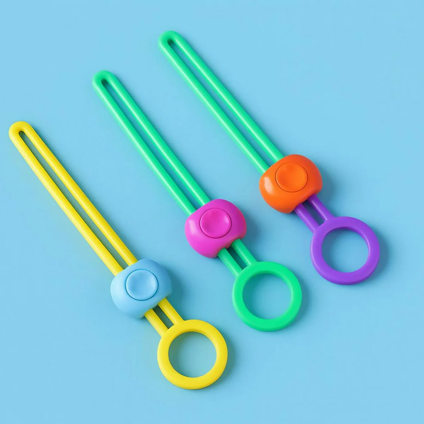 Reusable Silicone Food Bag Sealing Clips with Lock - Set of 3 - Happy Price - Image 3