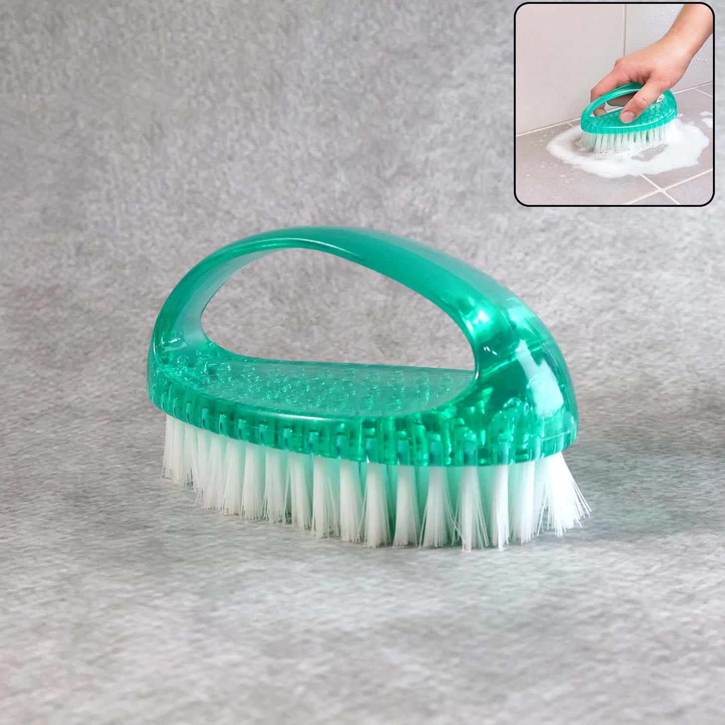Durable Multi-Purpose Scrub Brush with Ergonomic Handle (1 Pc) - Happy Price - Image 2